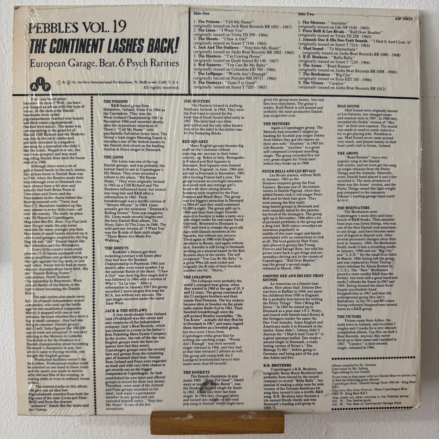 V/A - Pebbles, Volume 19: The Continent Lashes Back! Pt. 3 Denmark