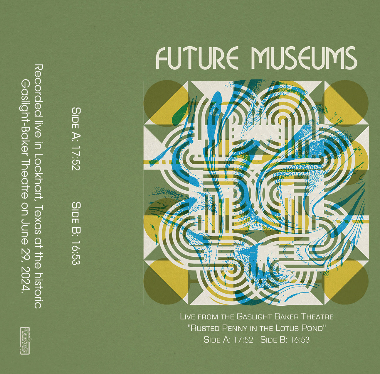 Future Museums - Live at the Gaslight Baker Theatre: Rusted Penny in the Lotus Pond (CA)