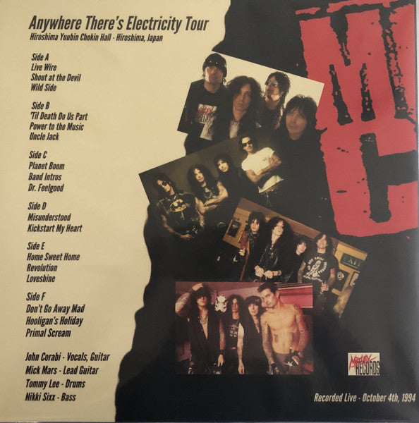 Mötley Crüe – Hiroshima 1994 Dat Master (3xLP)