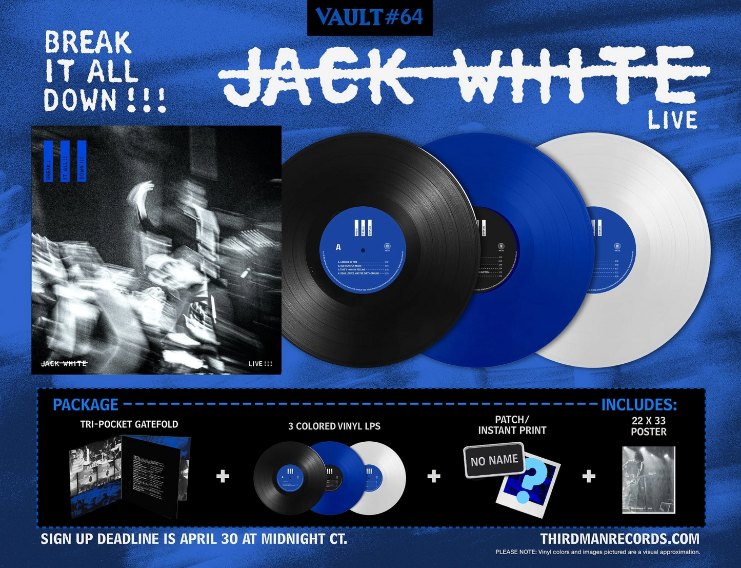Jack White - Break It All Down!!! (3xLP)
