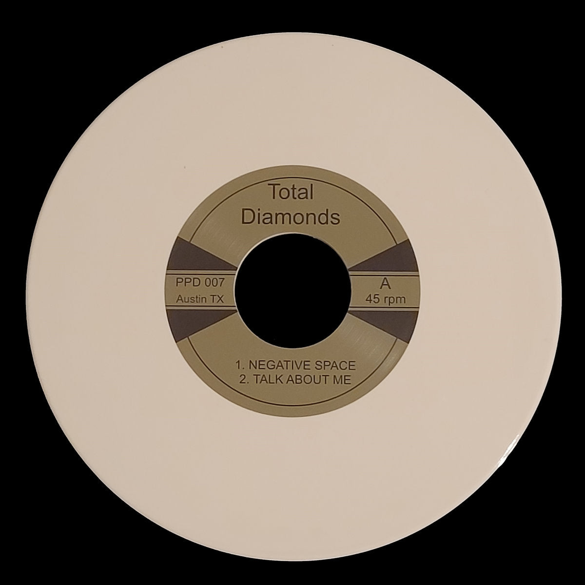 Total Diamonds - Negative Space (7")