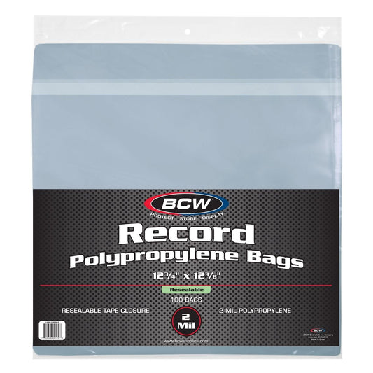Resealable 12-Inch Record Bags
