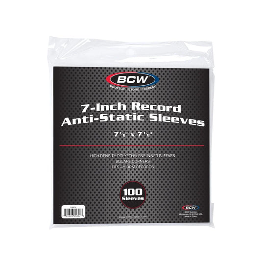 7-Inch Record Anti-Static Inner Sleeves