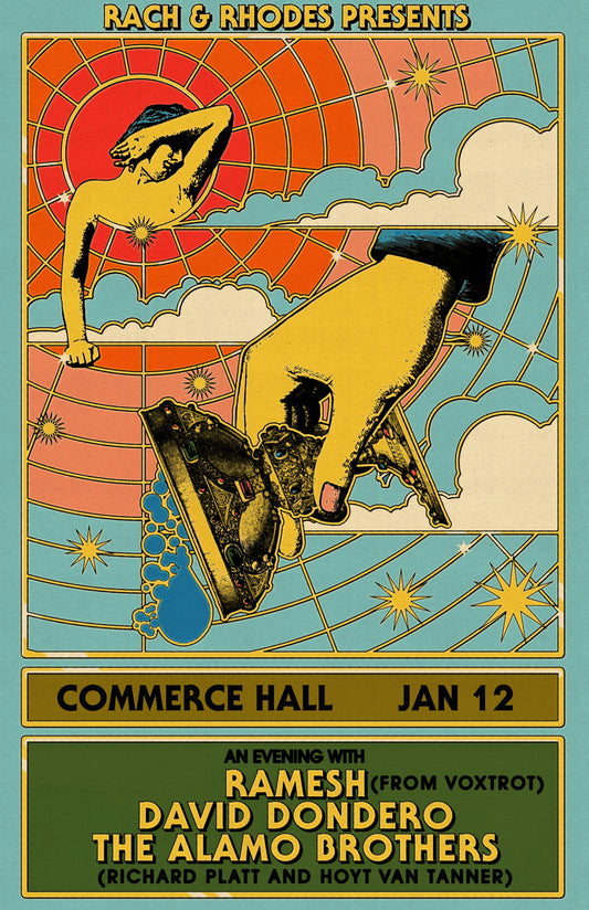 Commerce Hall 11x17 Printed Poster