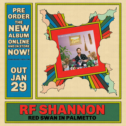 PRE-ORDER: RF Shannon - Red Swan in Palmetto (LP)