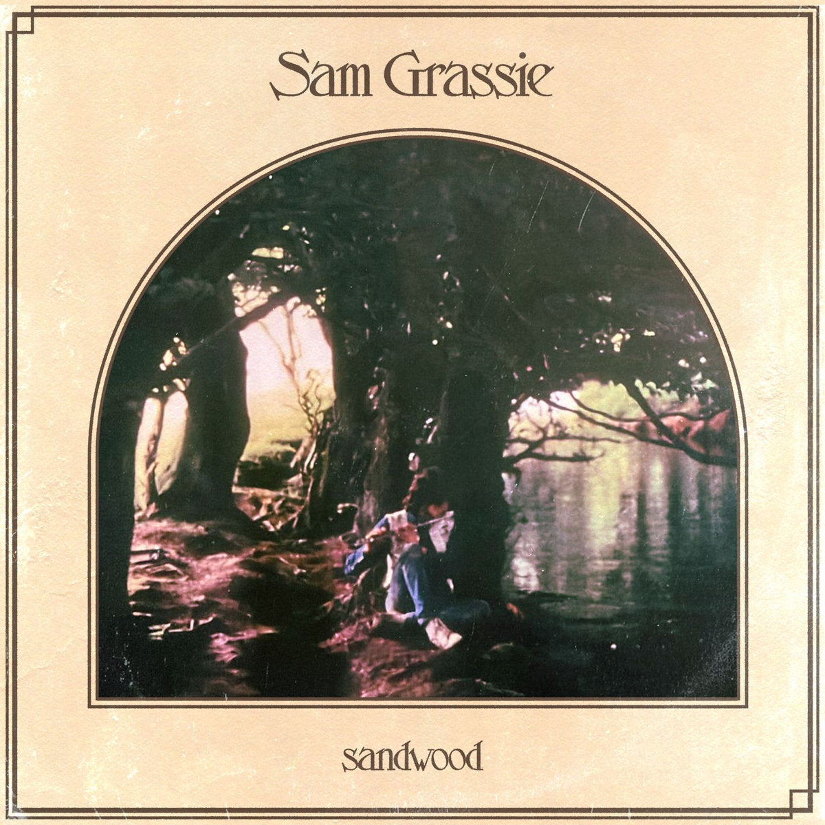 Sam Grassie - Sandalwood (8" Square Lathe Cut)