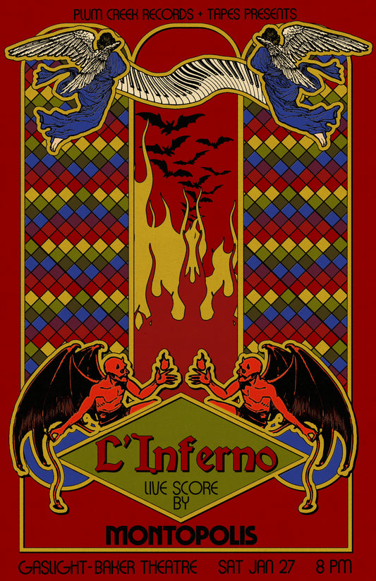 Montopolis "L'Inferno" 11x17 Printed Poster